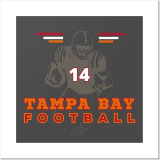 Tampa Bay Buccaneers Vintage Style Posters and Art